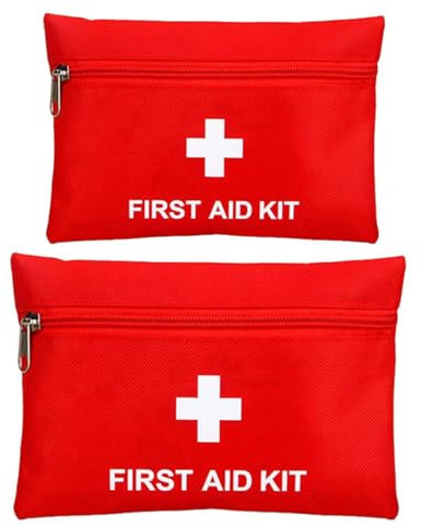 UENXRXE 2 Stück Erste hilfe set outdoor,Erste hilfe set auto,Erste hilfe tasche,Medi Erste Hilfe Set Hilfe-Set für Haus, Auto, Reise, Büro, Sport, Wandern, Camping, Rettung