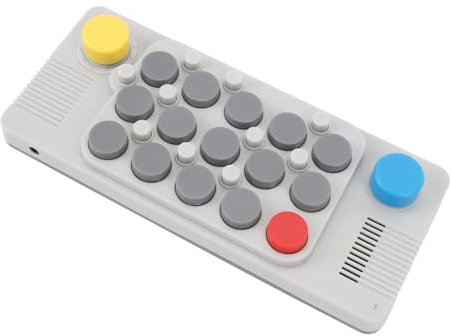 Kleine Musiktastatur, Einstellbare Tonhöhensteuerung, Wiederaufladbar Vom Typ C, 3,5-mm-Kopfhöreranschluss, Eingebauter 1200-mAh, für Kinder, Erwachsene, Anfänger