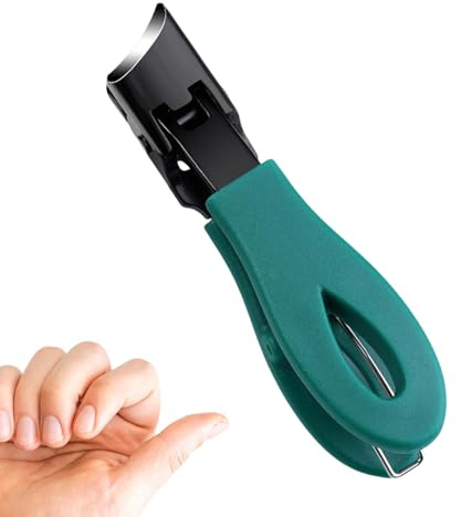 Nagelknipser für eingewachsene Nägel, Edelstahl, spritzfrei, Zehennagelschneider, tragbar, Handpflege für Salon, Haushalt, Reisen, Kinder, Damen, Herren, Erwachsene, Senioren