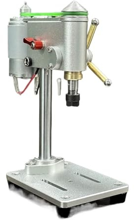Taladro de Columna, Mini taladro de banco de alta precisión, máquina perforadora pequeña, máquina perforadora de microprecisión for reparación de relojes, máquina perforadora pequeña