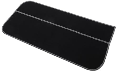 TOPBATHY Anti Tarnish Silverware Storage Bags Silver Polishing Cloth Felt Organizer for Kitchen Cutlery Utensils, Black Silver Protector Sleeves for Teaspoons and Flatware