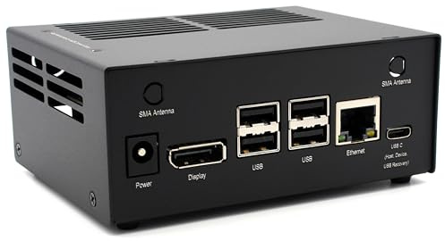 KKSB Jetson Orin Nano Super Developer Kit Case - Carcasa de aluminio con ventilación y soporte VESA