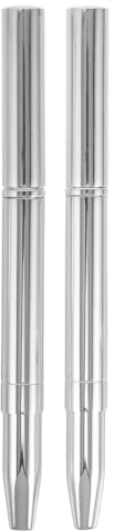 OSOLADY 2 Pinceles para Labios Retráctiles con Tapa, Doble Punta para Delineado y Aplicación, Brocha de Maquillaje Portátil Adecuado para Viajes y Maquillaje Diario