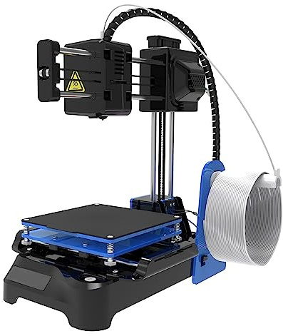 Topiky FDM 3D Drucker für Anfänger, Schnell Zusammengebauter, Abnehmbarer 3D Drucker, 3D Drucker der Ersten Einstiegsklasse, Hohe Druckgenauigkeit, Druckgröße 4 X 4 X 4 Zoll