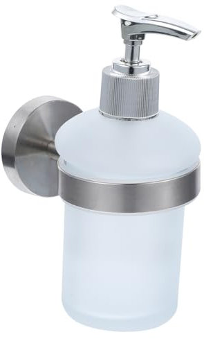DRESSOOS Seifenspender Für Wandmontage Lotionspumpe Für Die Wand Seifenspender An Der Wand Montiert Stainless Steel