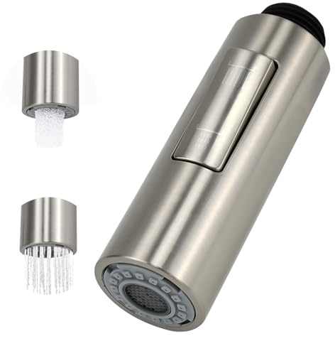 AFASOES Douchette Extractible Robinet 2 Modes Pommeau de Douche de Rechange | Robinet Pulvérisateur de Cuisine Douchette de Cuisine Extractible en Plastique Pommeau de Douche pour Salle de Bain