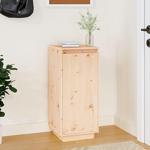 Iiaky Schuhschrank 35x35x80 cm Massivholz Kiefer Schuhschrank Schmal Hoch Folding Cabinet