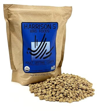Harrison's Bird Foods Underhåll – tjock Taco 454 g | Organiskt foder för papegojor, papegojor och kor)