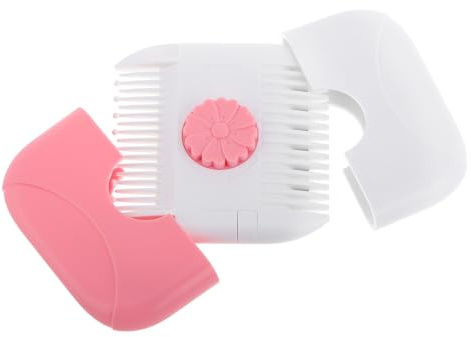 Healeved Pettine Rasoio Per Tagliare i Capelli Pettine Per Doppie Punte e Sfoltimento Tagliacapelli Manuale Design Doppio Lato Per Uso Casalingo