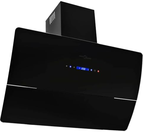 Générique Hotte Murale Acier Inoxydable 756 m³/h 90 cm Noir,Maison & Jardin,Arts de la Table & Arts culinaires,Électroménager de Cuisine,Hottes aspirantes,Noir,23.68 KG,50705