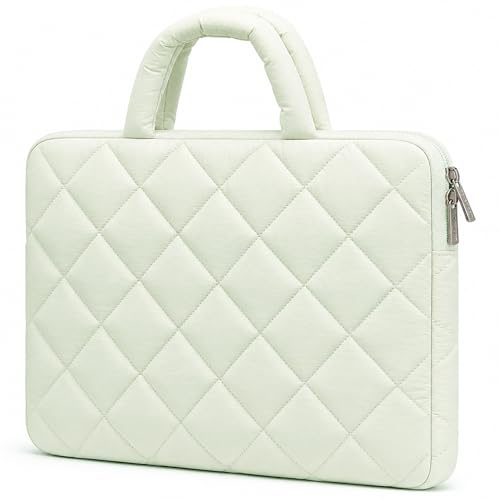 RAINYEAR Funda hinchada para portátil de 15-16 Pulgadas para Notebook | Compatible con laptop de 15-16 pulgadas, Chromebook Ultrabook Macbook M1-M5, bolsa de transporte con forro suave y esponjoso