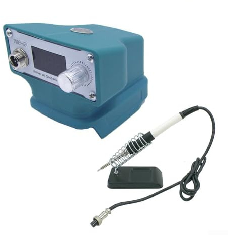 Fer à souder sans fil pour batterie 18 V, station de soudure numérique LCD électrique 200-480 ℃, kit de fer à souder portable et réglable