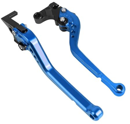 Leviers D’embrayage Courts À Frein Long Levier Moto Pour Suzuki Pour Bandit GSF600S GSF 600S GSF600 S GSF 600 S GSF 250 1996-2007 Levier d'embrayage(BLEU,Long)