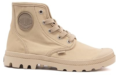 Palladium Femme Pampa Hi Sneaker Boots, Beige, 37.5 EU