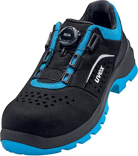 Uvex 2 Xenova 9558 9558241 Chaussures Basses de sécurité S1P Taille : 41 Noir/Bleu 1 pièceMixte