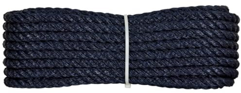 Corderie Italiane 006073949 Gherlino cima per ormeggio, diametro 6 mm, 10 mt, blu