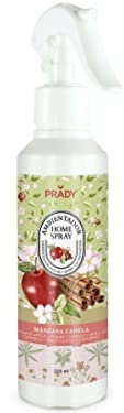 PRADY - Ambientador Home Spray - Manzana & Canela - 220 ml - Aroma Cálido y Agradable para tu Hogar