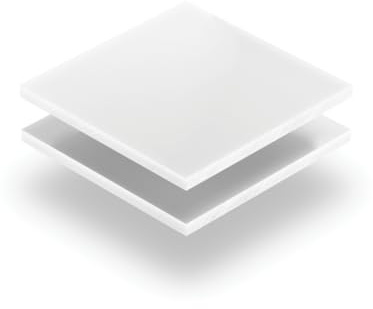 Pannello FOREX PVC 5 MM - Formato CM: 10/20/30/40/50/60/70/80/90/100… (50X50 CM, Bianco)