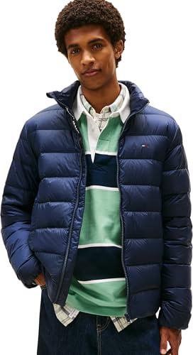 Tommy Jeans TJM LT Down Jacket EXT DM0DM20658 Doudoune, Blue (Dark Night Navy), XL Homme