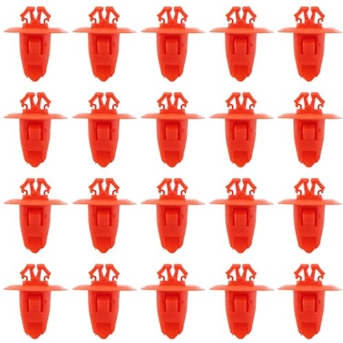LT Easiyl 20 Pièces Clips Garniture Passage Roue et Jupe Latérale Compatible avec Suzuki Jimny 1998 à 2018 0940909304 Rivets Poussoirs pour Carrosserie Véhicule