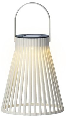 LUMINEO Lanterna Solare in plastica Bianca