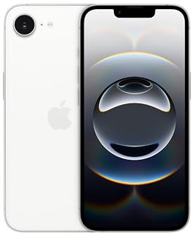 Apple iPhone 16e 128GB: Built for Apple Intelligence, A18 Chip, Supersized Battery Life, 48MP Fusion Camera, 6.1-inch Super Retina XDR Display; White