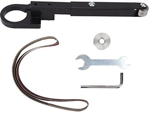 Attacco per levigatrice a nastro, Smerigliatrice Elettrica Portatile a Nastro Accessorio Strumento di Conversione per Smerigliatrice Angolare per Robusto Acciaio