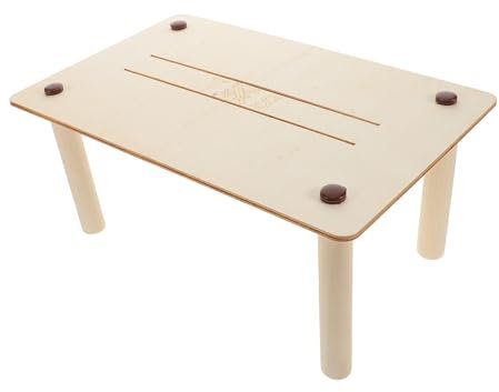 Kisangel Hölzerner Puppen Kampftisch Gaming Schreibtisch Station Hamster Plattform Für Käfig L Tisch Schreibtisch Gaming Kombi Spieltisch Holzplattform Eckschreibtisch Gaming