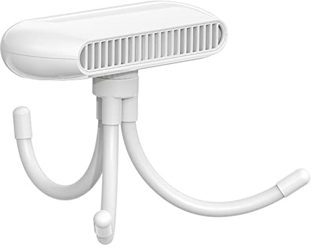 TOWARDSNAN Portatile Palmare 4 Velocità Fan Personal Desk Cooler Treppiede Flessibile Ricaricabile per Campeggio Esterno 2400 Piccolo Senza Lama Portatile Palmare Silenzioso