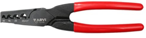Ct-10-35 Pince à Sertir Les Embouts De Câblage 10mm² à 35mm² - Longueur 220mm - Arvi