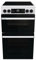 Hisense HDCEC5C10W Freestanding Ceramic Electric Cooker with Double Oven 69/43 Litres - White, A Rated Double Oven [Energy Class A]