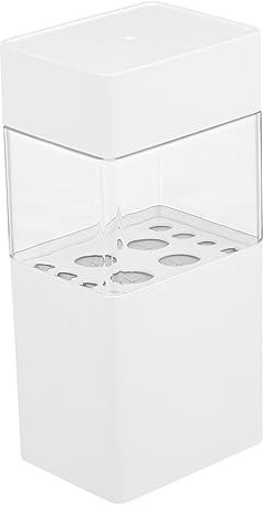 ELAYARD Makeup Brush Box Organizer Brush Bag Plastic Cosmetic Holder Storage Case