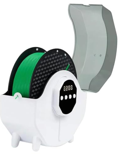 Filamenttrocknerbox for 3D-Drucker, 48-W-Filament-Dehydrator, feuchtigkeitsbeständige Filament-Aufbewahrungsbox, 3-stufige Temperatureinstellung,for PLA, ABS, PETG, PVA, EPa CF, EPa GF