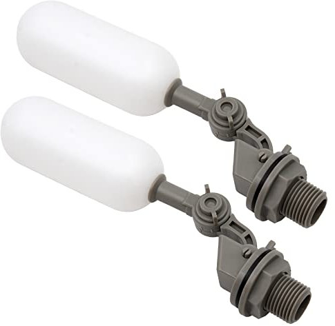 2 Pezzi Affidabile Acqua Galleggiante Valvola a Sfera off 1/2 Pollici Automatico Riempimento Serbatoio D'Acqua Umidificatore, Acqua Valvola a Sfera, Stagno Valvola Galleggiante Sostituzione