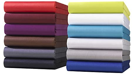Hometex Premium Textiles Spannbettlaken Spannbetttuch 140-160 x 200 cm, Bettlaken Jersey aus 100% Mikrofaser, Matratzen bis 23-25 cm, Oeko-TEX Made IN Green, Petrol