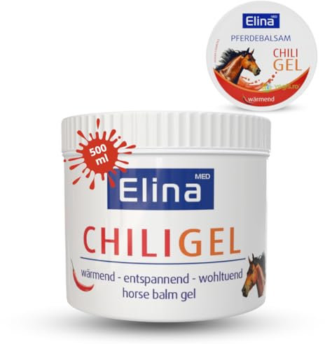 Balsamo de Caballo 500ml Efecto Calor | Gel Arnica Crema Antiinflamatoria | Crema dolores Musculares y Articulaciones | Gel Piernas Cansadas Circulación | Crema Calentamiento Muscular | Uso Topico