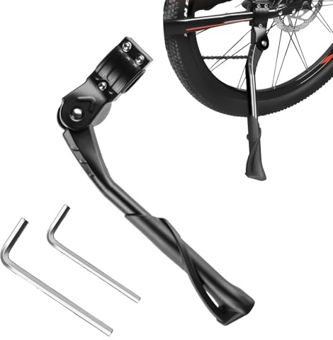 Fahrradständer 24-29 Zoll, Fahrrad Ständerfuß, Höhenverstellbarer Bike Stand Bicycle Stand, Mittelständer Unterstützung, Universal Fahrradständer Mountainbike Rennrad Ebike Trekkingrad MTB Ständer