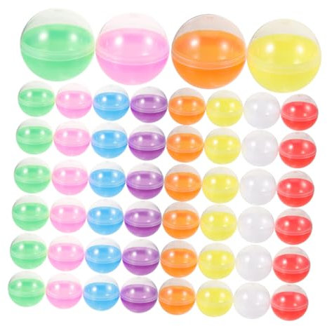 100pcs round Empty Vending Machine Balls Pp Refills for Candy