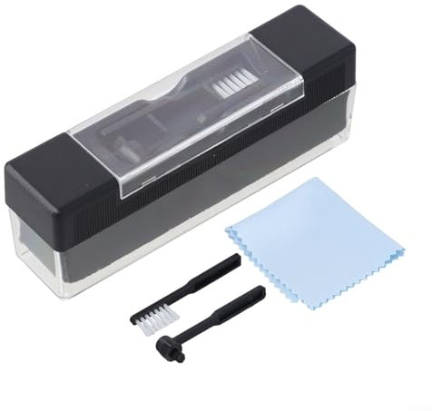 VVRTYVEYBB Complete Vinyl Record Cleaning Kit With Anti-Static Brush, And Microfiber Cloth – Efficient Tools For Deep Cleaning And Maintaining Your Vinyl Collection In Top Condition