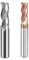 Fresa de desbaste de 3 o 4 flautas, dientes de paso fino, mecanizado de acero y aluminio, revestimiento de TiN, herramienta de metal de baja velocidad, cortador de fresado(1PCS,4F_D6X75L)
