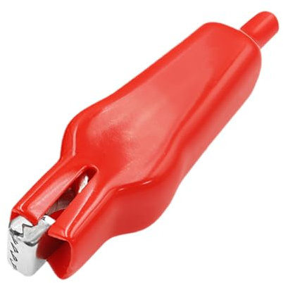 Clip Di Prova Elettrica | Terminali Di Coccodrillo A Molla Da 75 Mm Con Copertura Isolante | 10 Pezzi Dei Morsetti Di Connessione Di Prova Per La Diagnosi Del Veicolo Elettronico Test Di Alimentazione