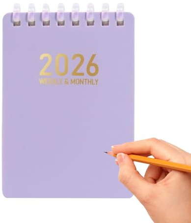 Agenda giornaliera | Agenda giornaliera 2026, cartella di lavoro tascabile A7 per schizzi in aula, infermieristica, università, ricerca, giurisprudenza, riunioni di lavoro