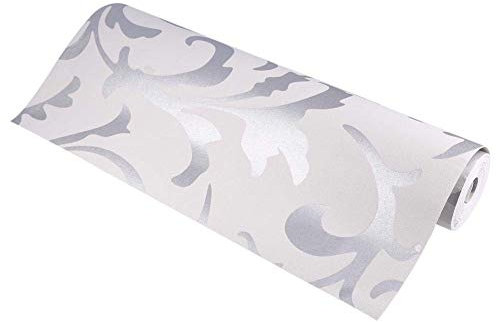 SOULONG Papel pintado 3D de lujo, diseño victoriano en relieve, rollo de papel de pared para decoración de habitación de TV, rollo de papel de pared