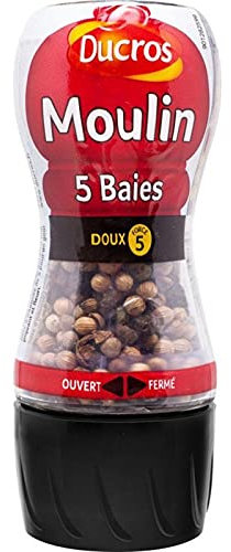 Ducros Moulin 5 Baies Doux 24g (lot de 3)
