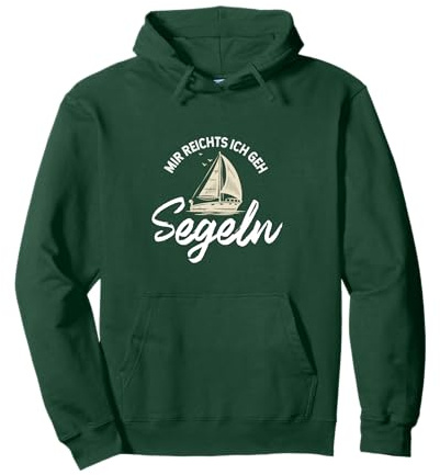 Mir reichts ich GEH segeln, Segler, Boot, Segelbekleidung Pullover Hoodie