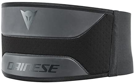 Dainese Lumbar Belt Low, Motorrad Nierengurt, Schwarz, L
