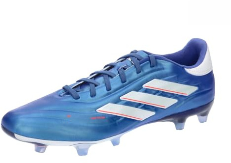 Adidas Unisex Copa Pure 2.2 Fg Football Shoes (Firm Ground), Lucid Blue/FTWR White/Solar Red, 43 1/3 EU