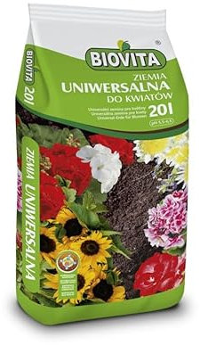 Blumenerde Universalerde Erde Pflanzerde Blumen Universal-Blumenerde Sack 20L