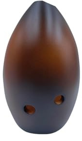 strumento ocarina Ocarina a 10 fori livello di prestazione professionale chiave F bianco bello livello professionale a doppia camera xun per principianti