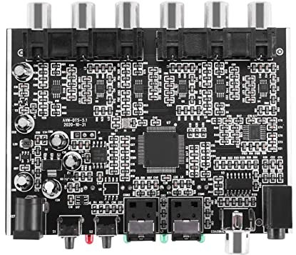 Surluoen Modulo 5.1 Canali AC-3 PCM Digitale Ottico DTS HiFi Audio Stereo Home Theater Decoder Amplificatore Scheda di Decodifica